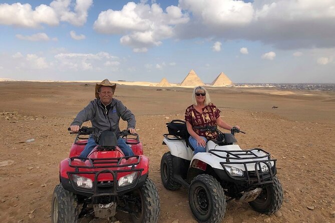 Private Tour to Giza Pyramids ,Sphinx ,One Hour Quad Bike Ride, Camel Ride