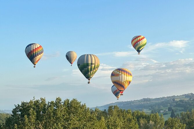 Private Tour: Tuscany Hot Air Balloon Flight With Transport From Siena