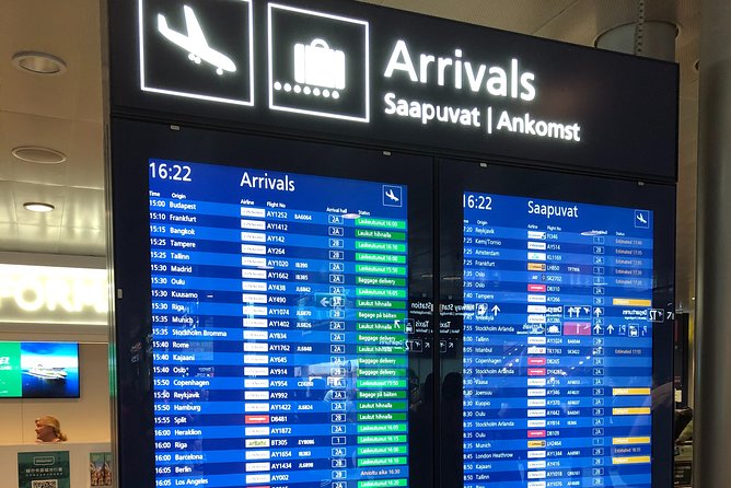 Private Transfer From Helsinki Vantaa Airport to City Centre