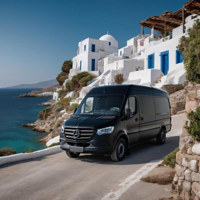 Private Transfer:From Your Hotel to Mykonos Old Port-Minibus