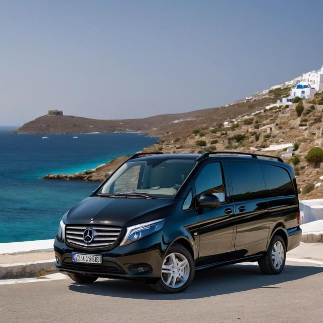 Private Transfer:From Your Hotel to Nammos With Mini Van