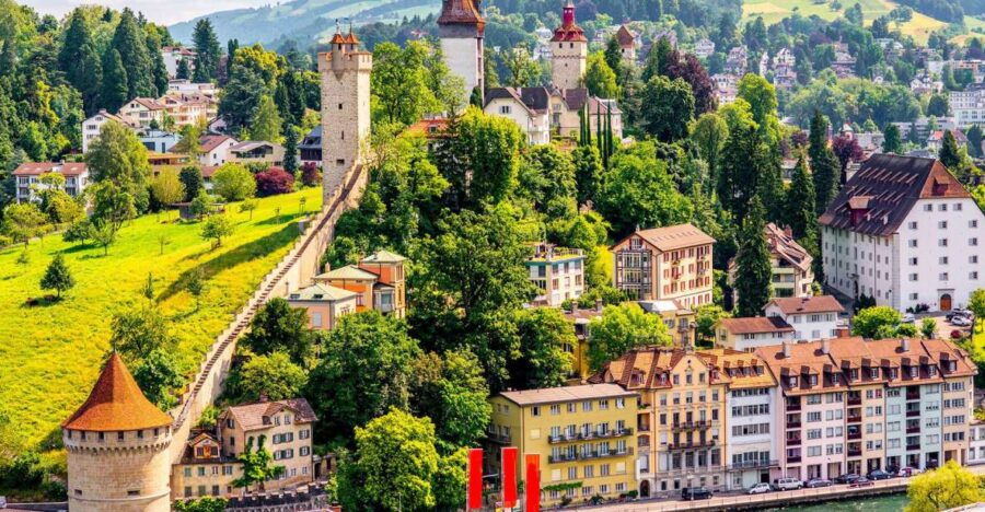 Private Trip From Zurich to Mount Rigi via Lucerne City