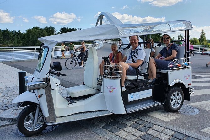 Private Tuktuk Guided Tour in Helsinki 2,5 Hrs
