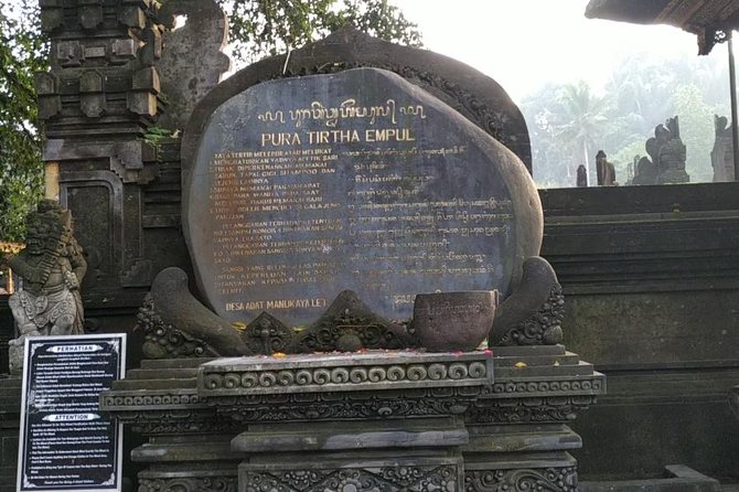 Private UBUD Tour - Good To Know