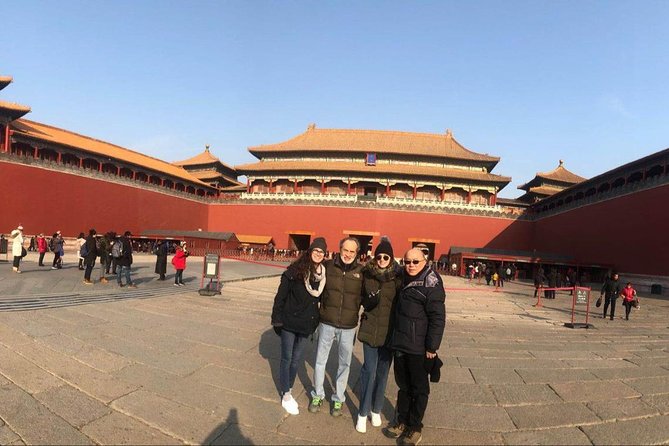 Private Walking Tour to Tiananmen Square Forbidden City Jingshan Park Beihai Park Hutong Area