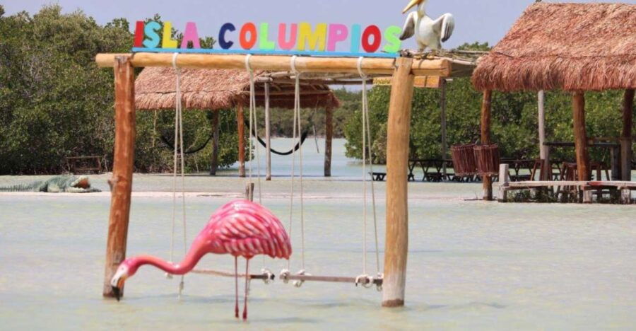 Progreso Isla Columpio and Pig Beach Club Day Pass