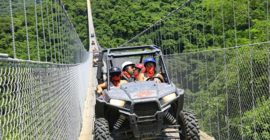 Puerto Vallarta: Jorullo Bridge, RZR Ride, and Zipline Tour