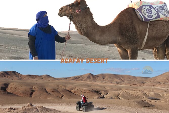 Quad Bike and Camel Riding Experience at Agafay Desert