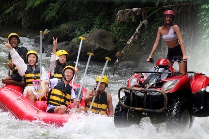 Quad Bike ATV Ride Through Cave and Rafting Adventure With Private Transport