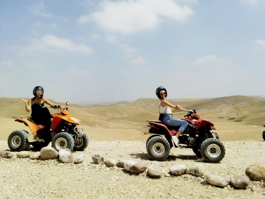 Quad Bike & Camel Ride in Agafay With Dinner at Chouf L'Or - Good To Know
