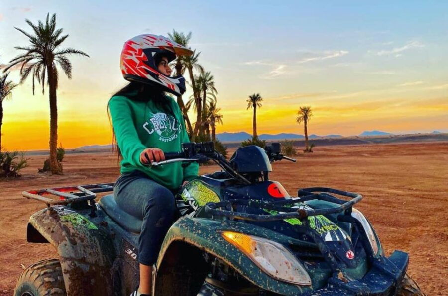 Quad Biking Sunset in Marrakech With Moroccan Tea - Good To Know