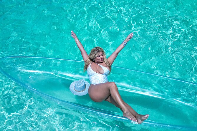 Radiant Solitude: Turks & Caicos Clear Kayak Solo Portraits