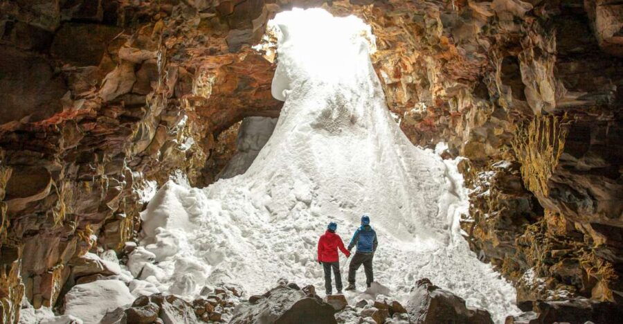 Raufarhólshellir Lava Tunnel: Underground Expedition