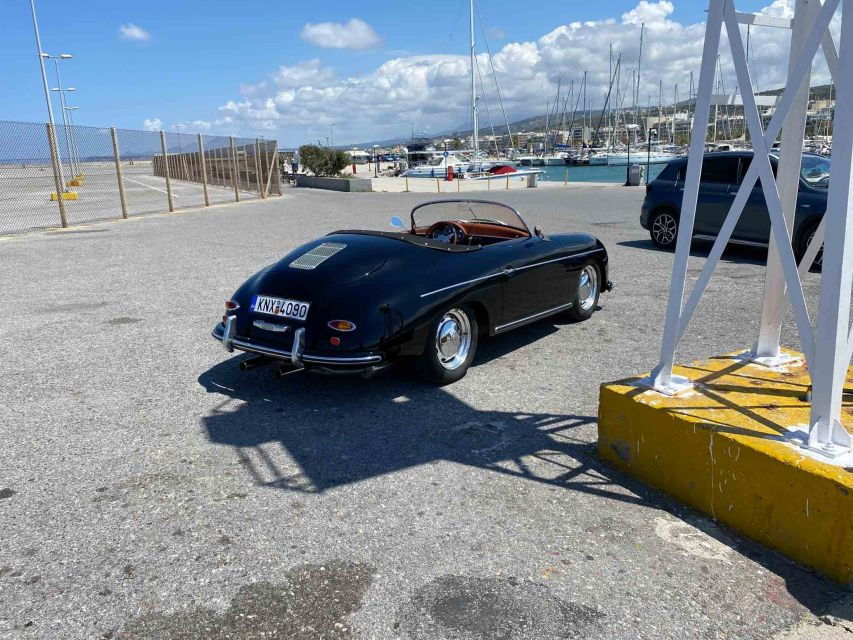 Rethymno: Ride With a Porsche Speedster 356