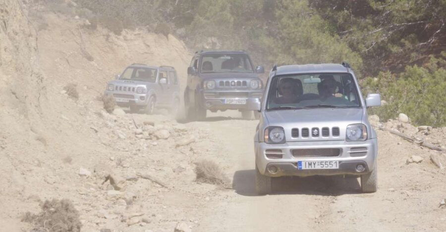 Rhodes: 4×4 Self-Drive Jeep Tour With Pickup in the North
