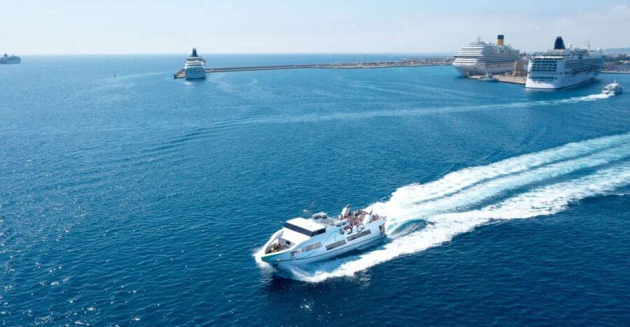 Rhodes: Boat Trip to Symi With Swim Stop at St. George Beach