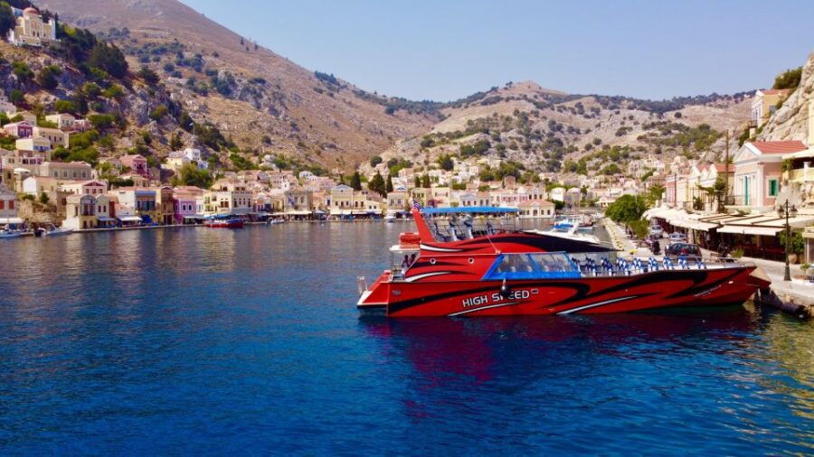 Rhodes: High-Speed Boat to Symi Island and St George’s Bay