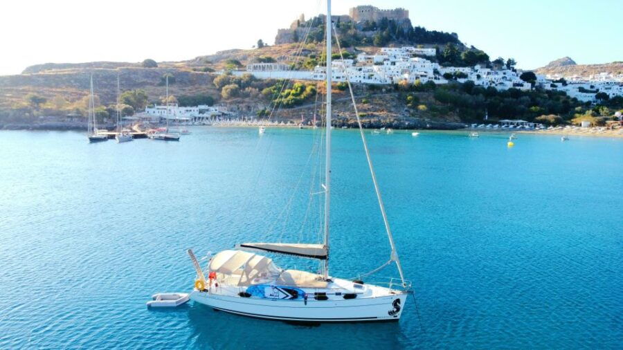 Rhodes: Kallithea & Antony Quinn Bay Private Sailing Trip