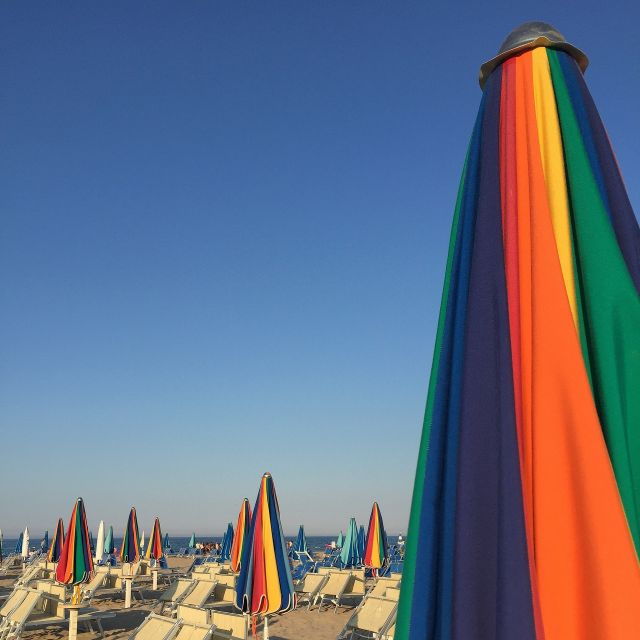 Riccione: 71 Beach With Umbrella, Sunbed, & Aperitif