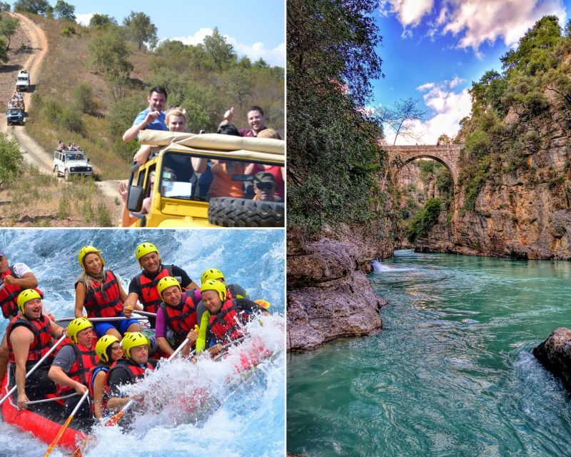 River Rafting & Jeep Safari Tour From Antalya, Alanya, Side
