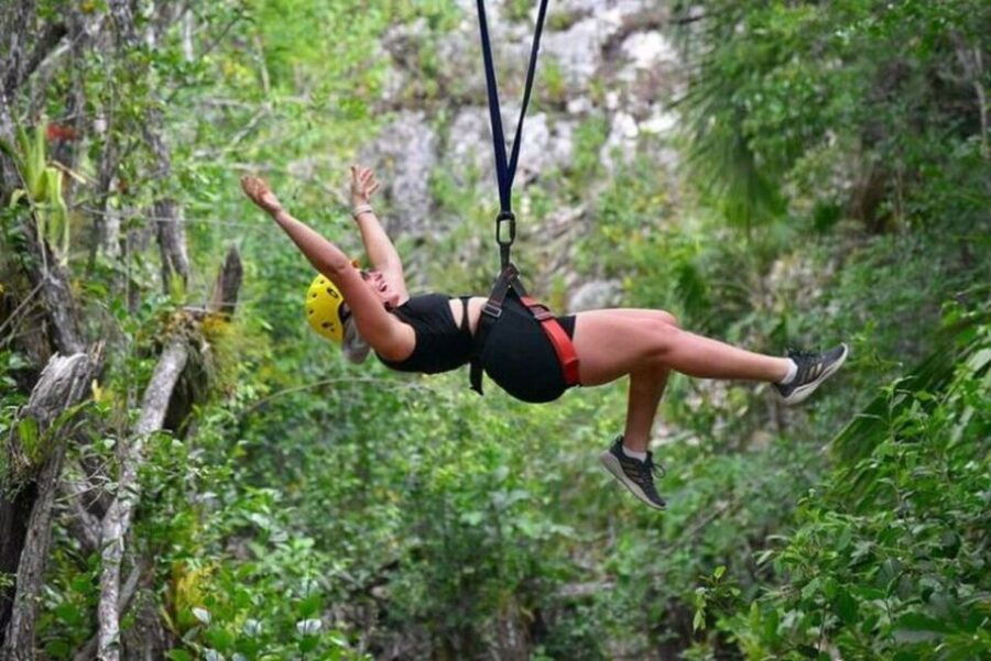 Rivera Maya Jungle Half-Day Tour:Atv, Ziplines & Cenote Swim