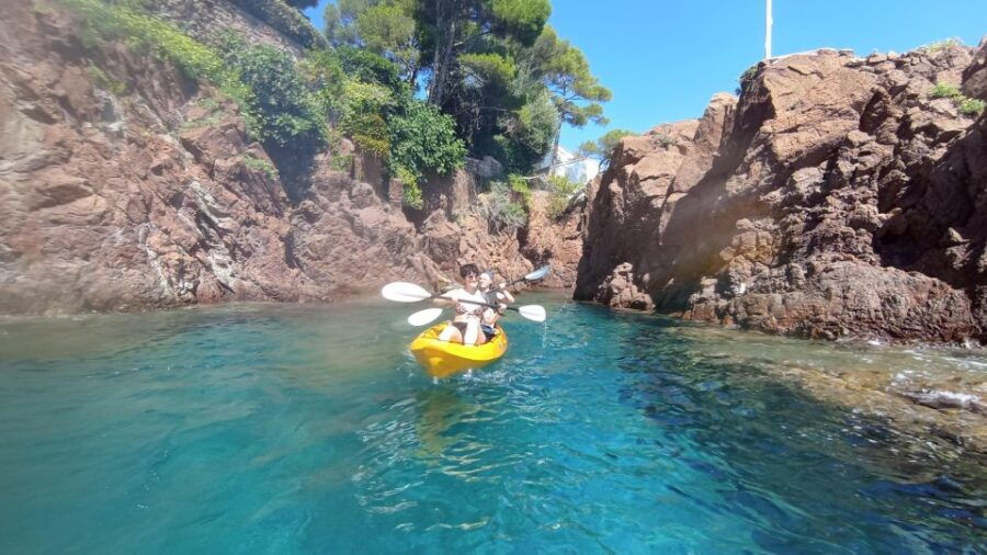 Roches Rouges D’agay, Estérel Kayak Guided Visit