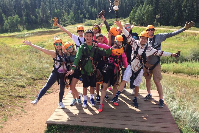 Rocky Mountain 4-Zipline Adventure on CO Longest and Fastest!