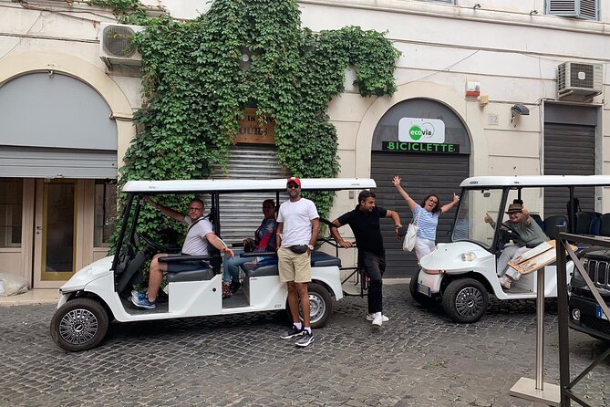 Rome by Golf Cart & Food Tasting - Tour Highlights