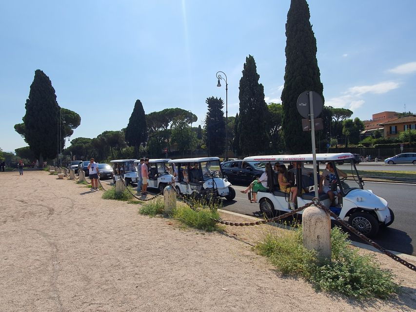 Rome: Catacombs and Appian Way Guided Tour by Golf Cart - Good To Know