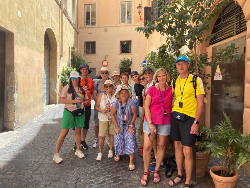 Rome: City Center Hidden Highlights Guided Walking Tour in German - Good To Know