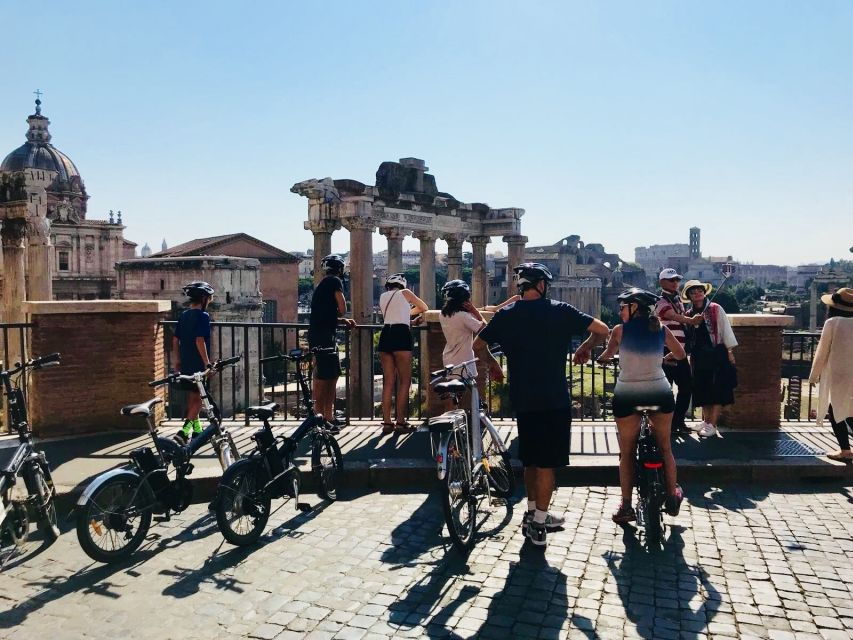 Rome: E-Bike Highlights Experience With Food Tasting - Good To Know
