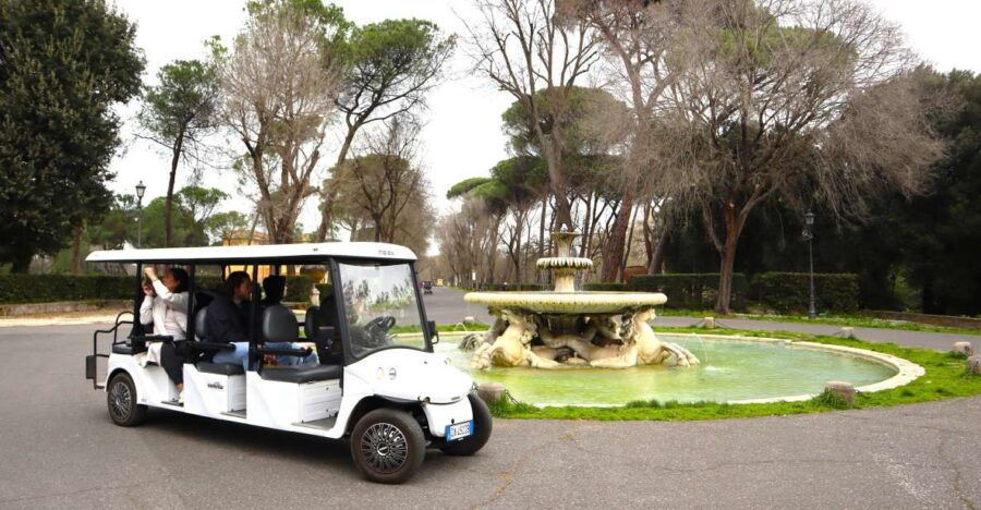 Rome: Golf Cart Tour in Villa Borghese - Good To Know
