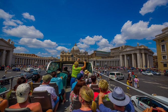 Rome Hop On-Hop Off Open BusColosseum, Vatican Museum Guided Tour Skip the Line - Good To Know