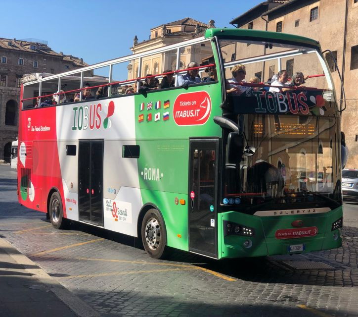 Rome OpenTop HopOn HopOff Bus City Tour