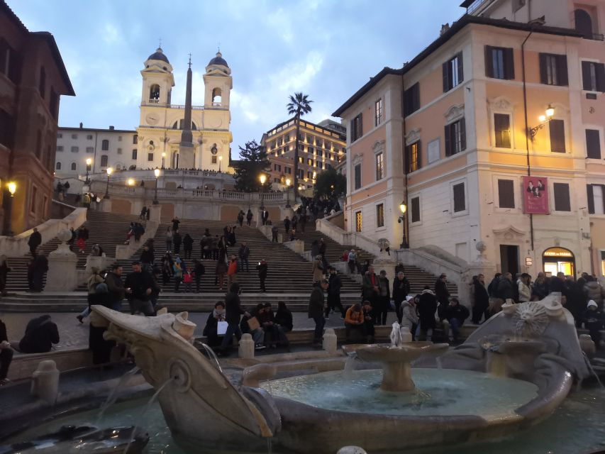 Rome: Spanish Steps, Trevi, Navona and Pantheon Sunset Tour - Good To Know