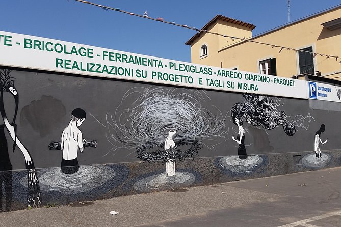 Rome Street Art: Ostiense Private Walking Tour