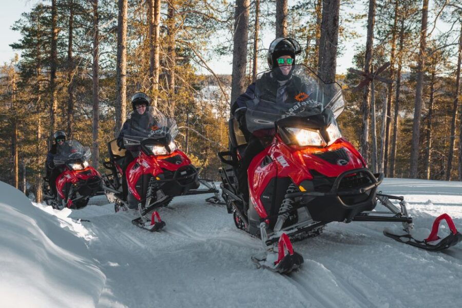Rovaniemi: Snowmobile and Ice Fishing Tour - Good To Know