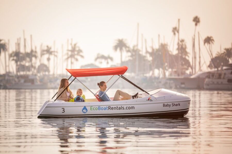 San Diego Bay: Eco-Pedal Boat Rental