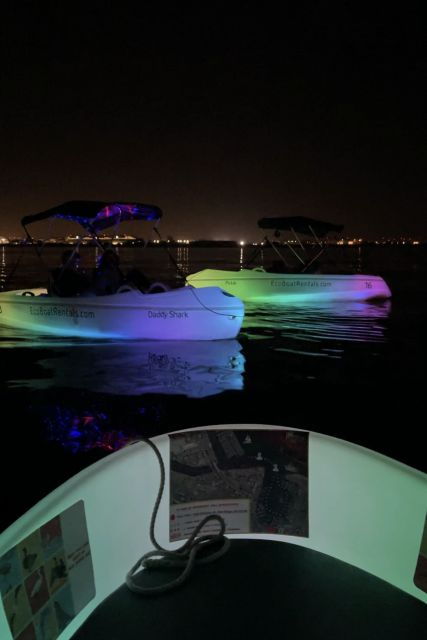 San Diego: Nighttime Glow Pedal Boat Ride W/ Downtown Views