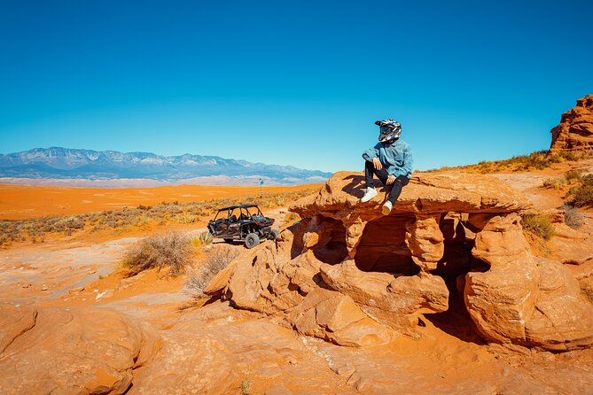 Sand Hollow State Park ATV Flintstones House Half-Day Tour  – St George