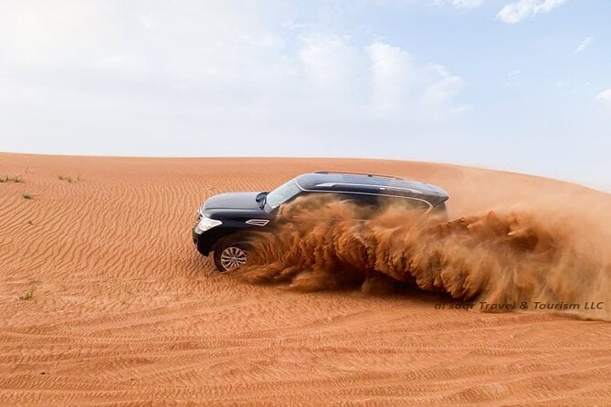 Sand, Sun and Fun In Dubai Desert Dune Bashing Safari