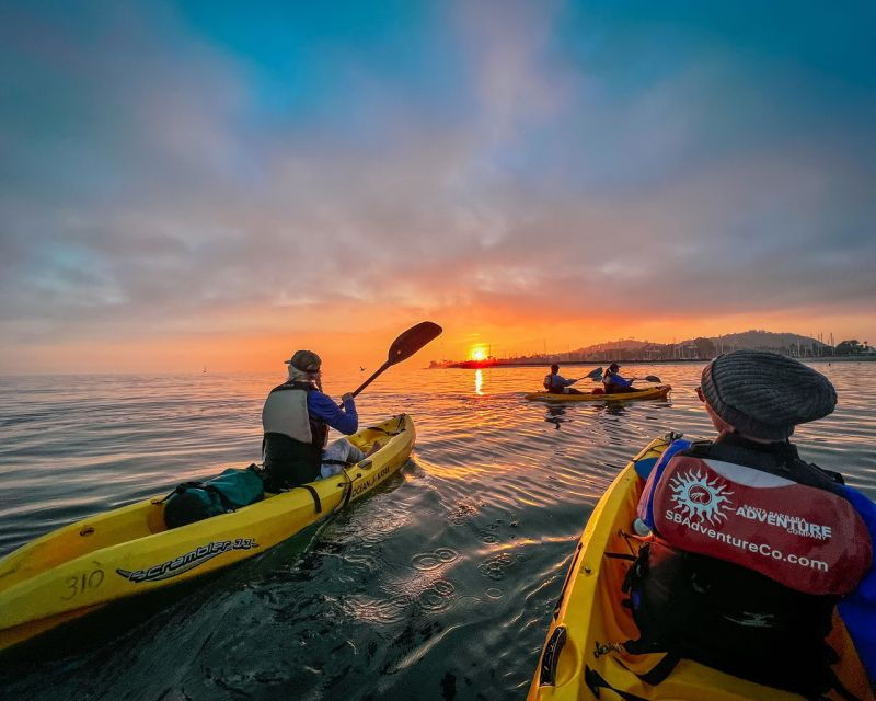 Santa Barbara: Sunset Kayak Tour - Good To Know