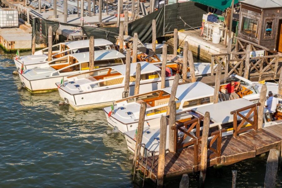 Santa Lucia Railway to Central Venice Shared Water Taxi - Good To Know