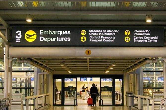 Santiago Airport Private Departure Transfer