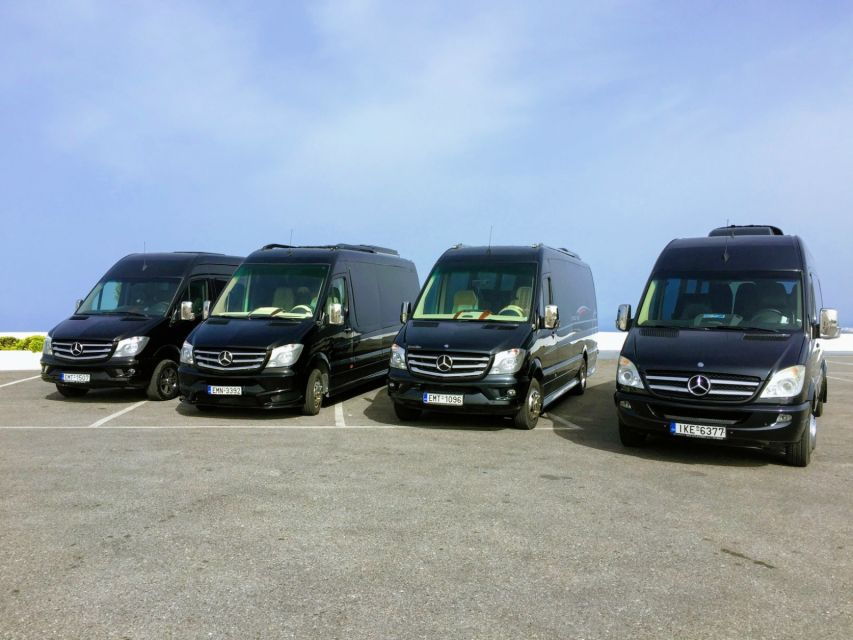 Santorini Airport and Ferry Ports Shared Transfer