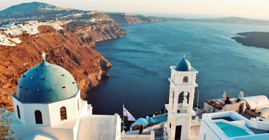 Santorini Highlights: Volcano View & Wine Tasting Tour”