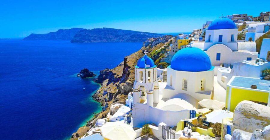 Santorini Island: Guided Tour From the Port Rethymno Crete