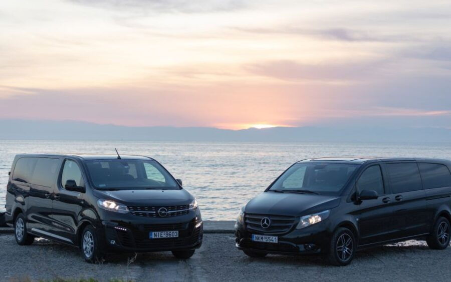 Santorini: Private Airport and Port Transfer Service