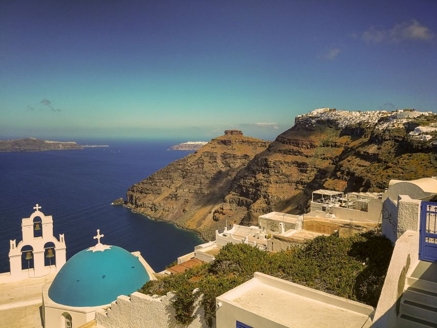 Santorini: Private Sunset Tour With Picnic & Transfer