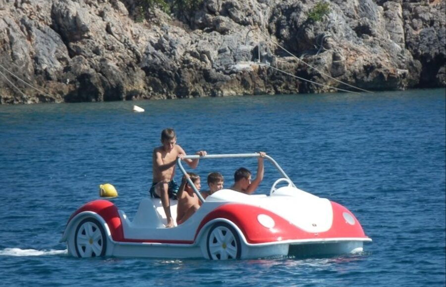 Santorini: Sail Into Serenity With Our Pedal Boats